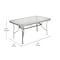 Flash Furniture Tory 35in. x 59in. Rect Patio Tbl w/Tempered Glass Top w/Umbrella Hole and Steel Tube Frame in Slvr TLH-SC-094L-SV-GG - alternate 2